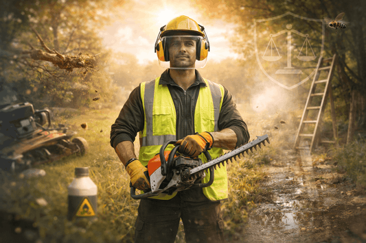 Seguridad en trabajos de jardineria